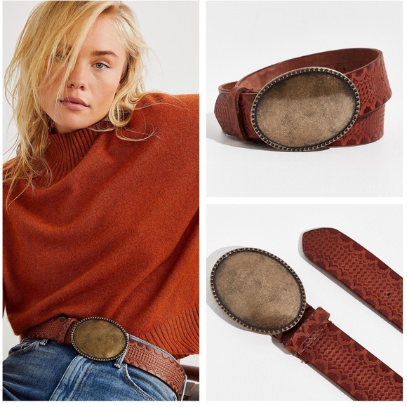 Free People Accessories - NWT Free People Duke Concho Belt